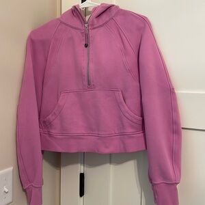 Lululemon Scuba Oversized 1/2 zip hoodie